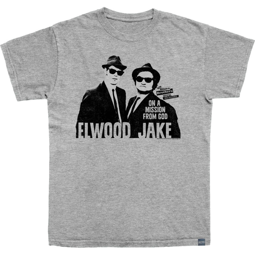 Made In Usa On A Mission From God The Blues Brothers Tshirt
